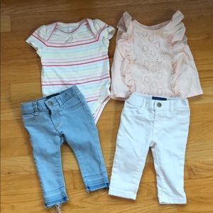 Bundle of baby girl’s outfits